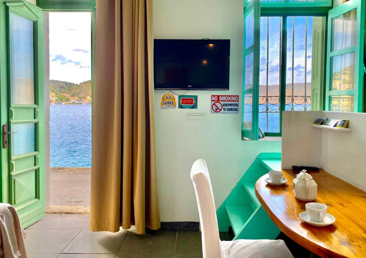 Seafront - Harbour View , Pitini 1 Apartment Symi Exterior photo
