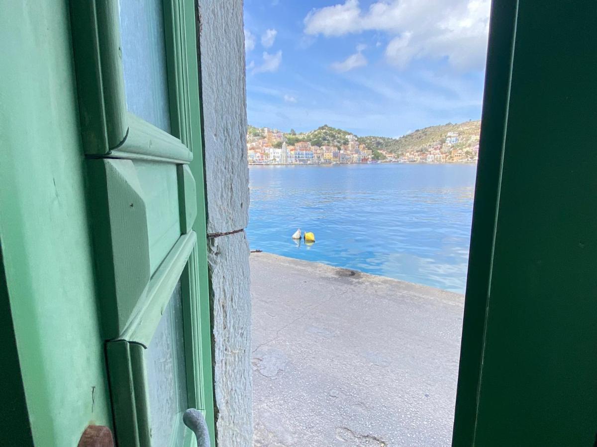 Seafront - Harbour View , Pitini 1 Apartment Symi Exterior photo