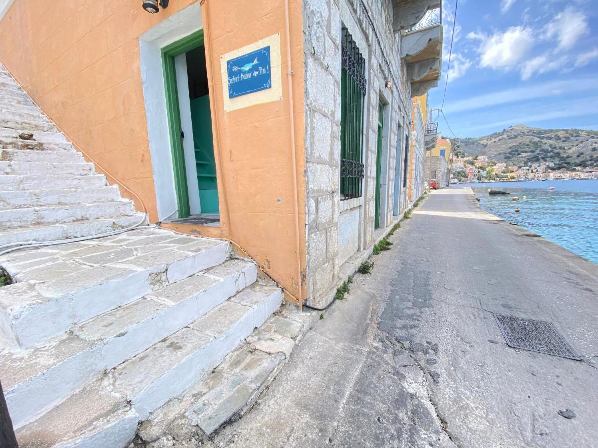 Seafront - Harbour View , Pitini 1 Apartment Symi Exterior photo